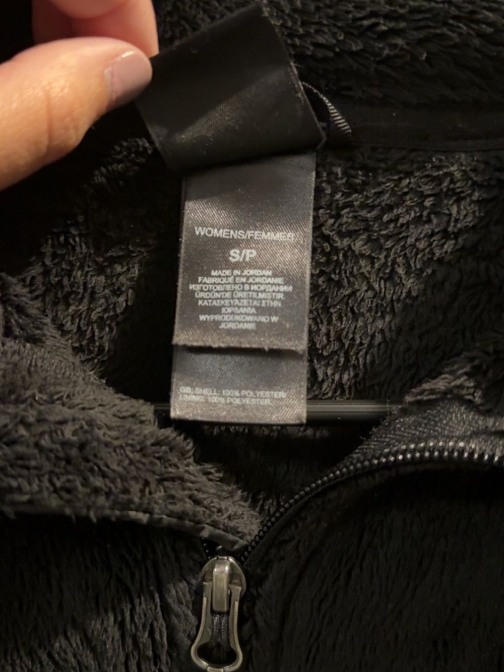 Black Women’s Fleece Jacket - The North Face - Picture 6 of 6